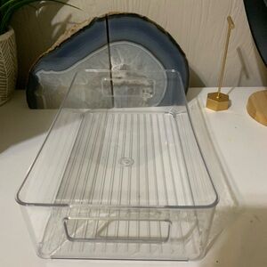 Amazon Clear Storage Bin 2 pieces